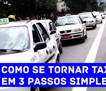 Como se tornar taxista em 3 passos simples!!! - Aluguel de táxi é na Jowal, a 1º na cidade de SP em locação de taxi