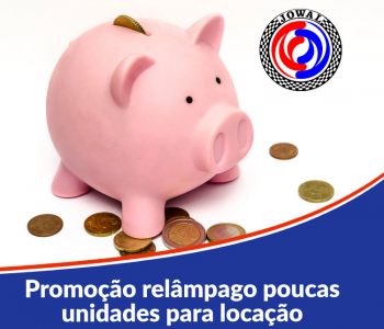 Promoção relâmpago de Agosto - Aluguel de táxi é na Jowal, a 1º na cidade de SP em locação de taxi