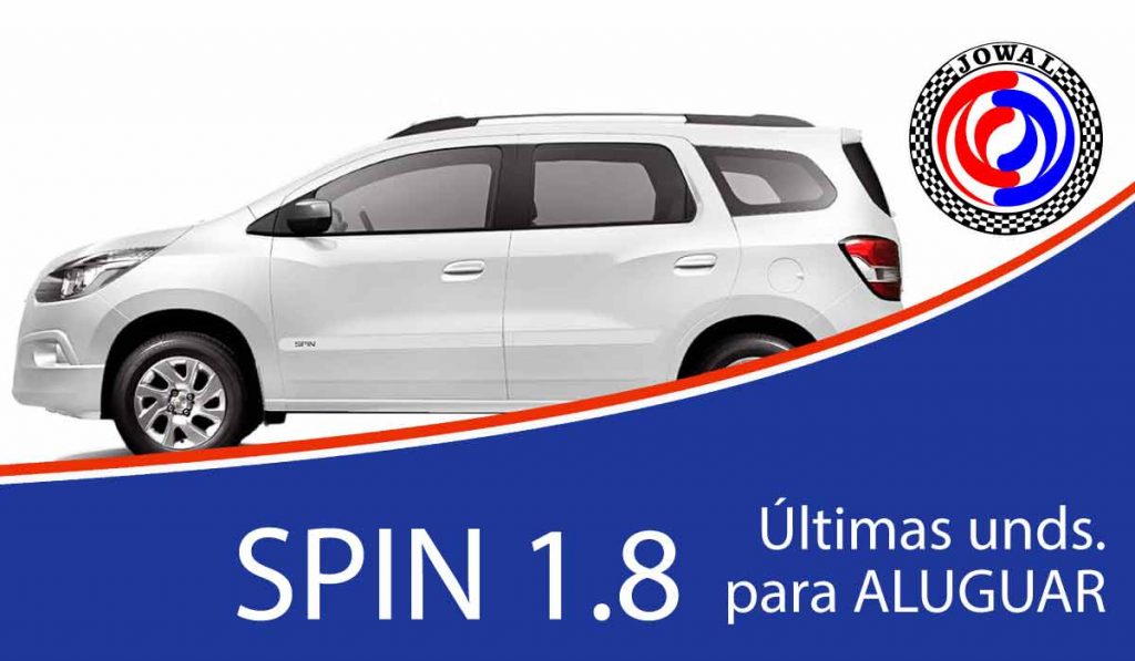 Spin 1.8 Últimas unidades para alugar - Aluguel de táxi é na Jowal, a 1º na cidade de SP em locação de taxi