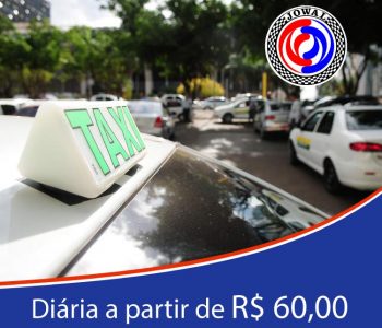 Diária a partir de R$ 60,00 - Aluguel de Táxi SP