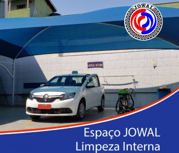 2 - Limpeza interna - Espaço Jowal Aluguel de Táxi