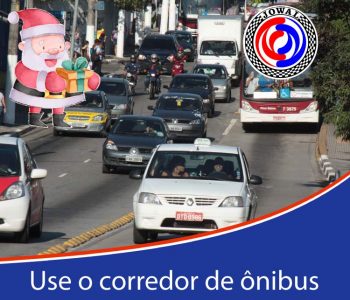 Natal 2019 - Use o corredor de ônibus - Táxi SP Jowal Alguel