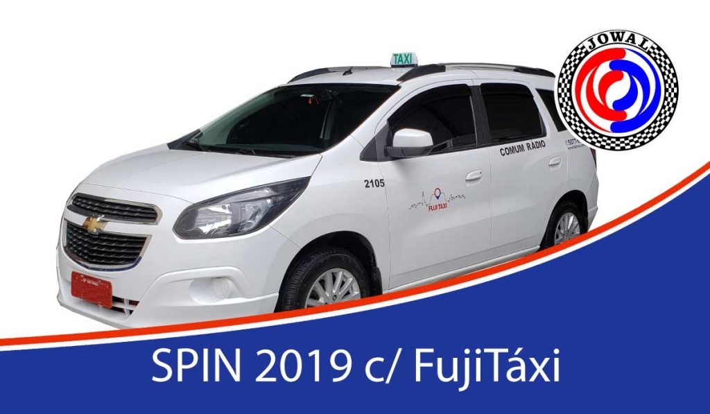 Chegou a NOVA Spin 2019 com rádio FujiTáxi