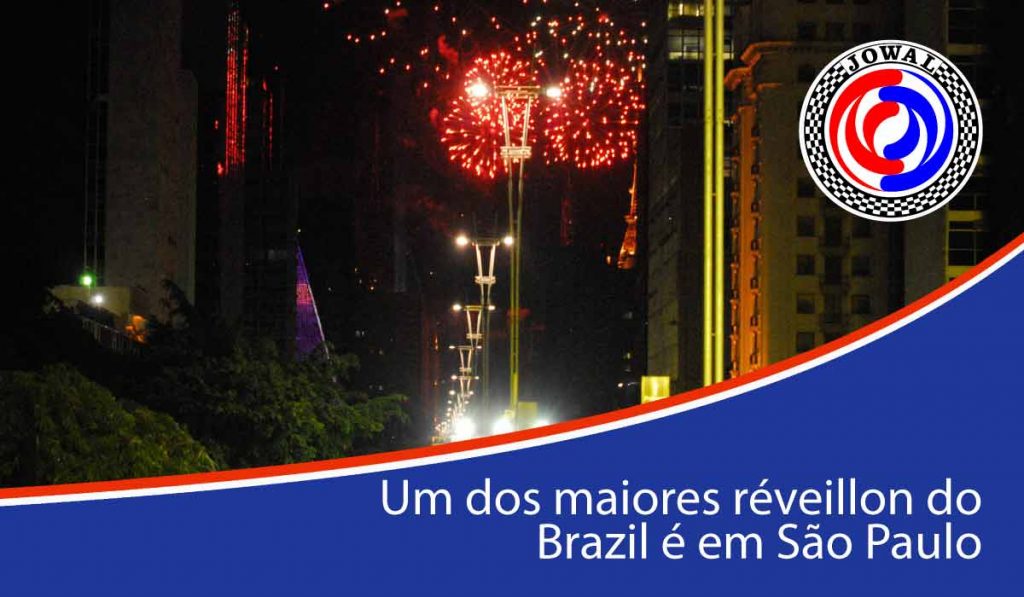 Um dos maiores réveillon do Brazil é em São Paulo