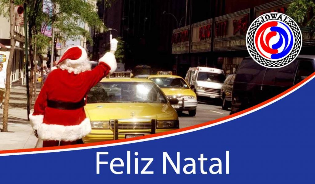 Feliz Natal 2019 - Aluguel de táxi SP Jowal