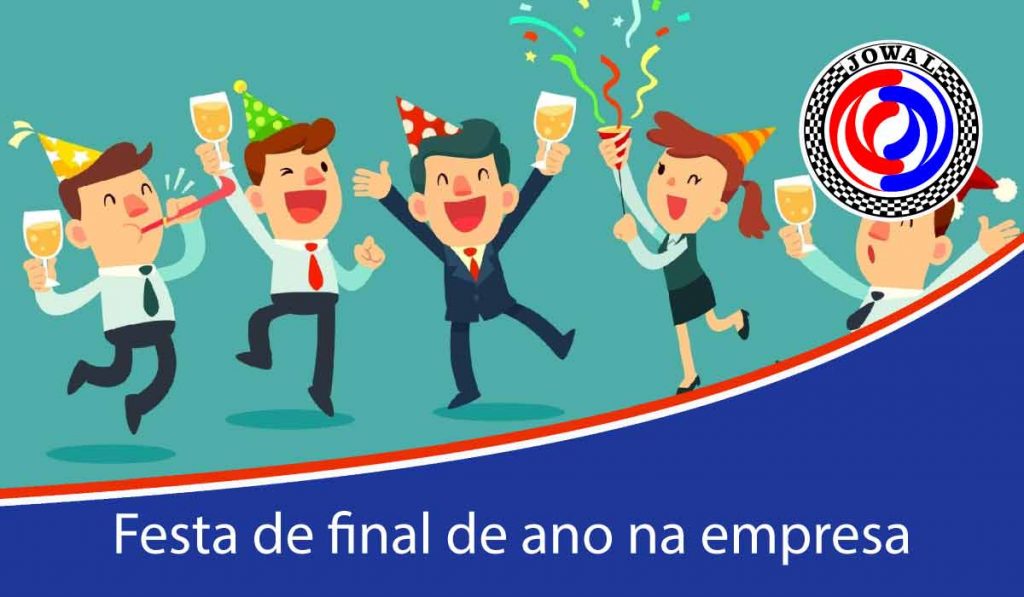 Festa de final de ano na empresa - Aluguel de táxil Jowal