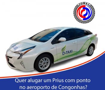 Quer alugar um Prius com ponto no aeroporto de Congonhas (CGH) São Paulo - SP