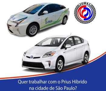 Quer trabalhar com o Prius Hibrido na cidade de São Paulo?