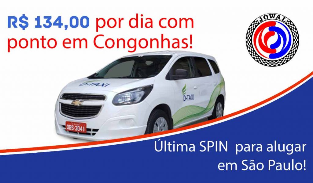 Última SPIN para alugar em São Paulo!