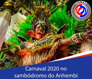 Carnaval 2020 no sambódromo do Anhembi em São Paulo