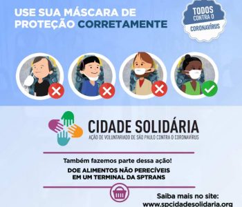 Como usar a máscara de proteção corretamente?