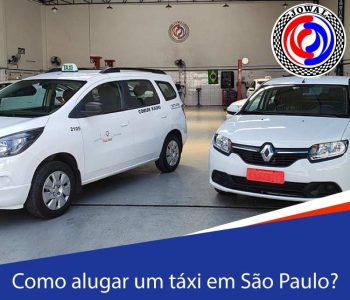 Como alugar um táxi em São Paulo?