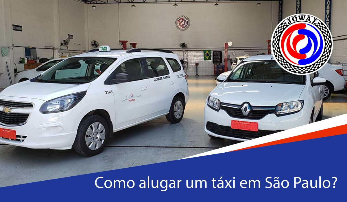 Como alugar um táxi em São Paulo?