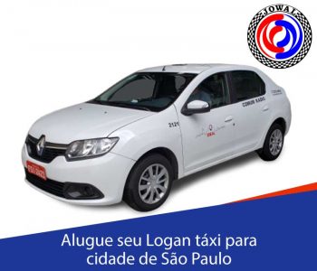 Alugue seu Logan táxi para cidade de São Paulo