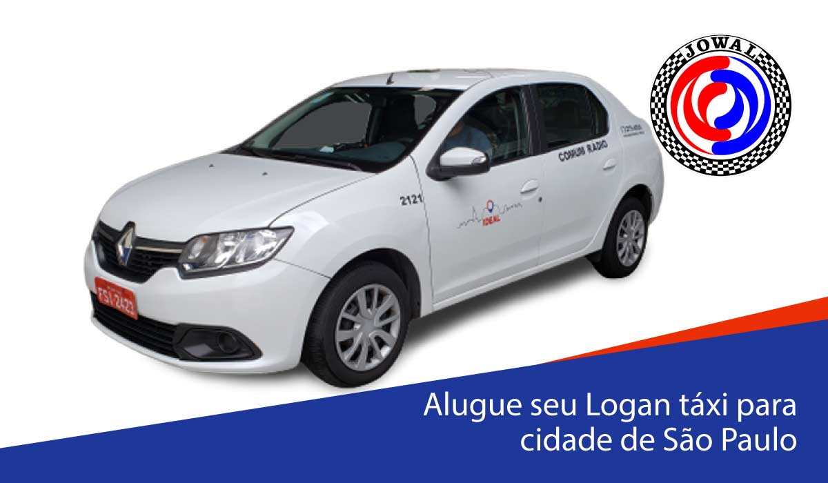 Alugue seu Logan táxi para cidade de São Paulo