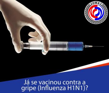 Já se vacinou contra a gripa Influenza H1N1?