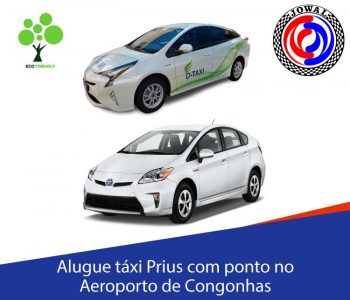 Alugue táxi Prius com ponto no Aeroporto de Congonhas