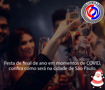 Festa de final de ano em momentos de COVID, confira como será na cidade de São Paulo