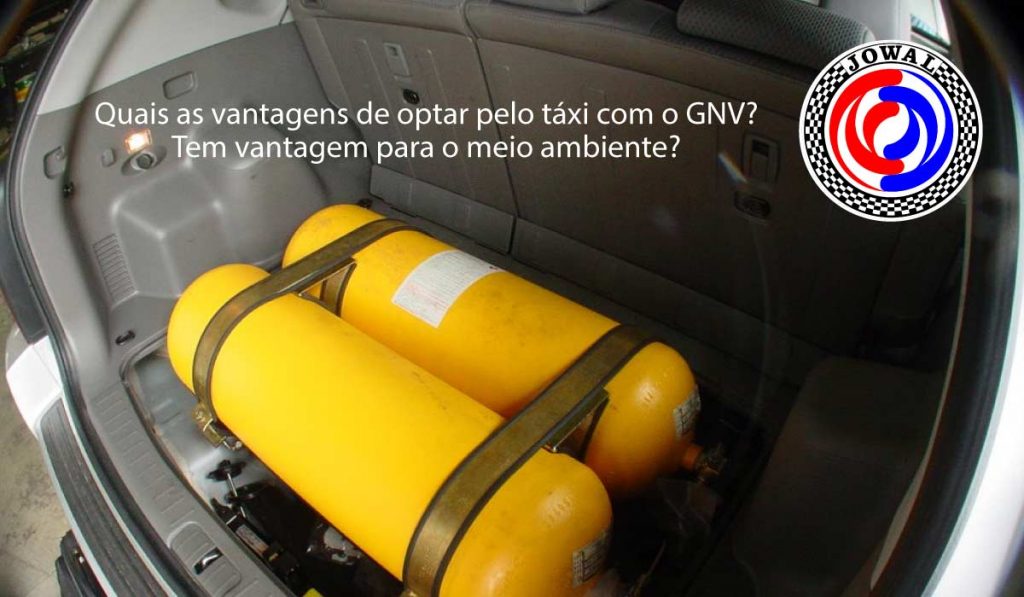 Quais as vantagens de optar pelo táxi com o GNV? Tem vantagem para o meio ambiente?