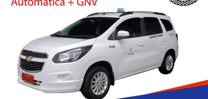 Última Spin táxi automática e com GNV para alugar, aproveite!