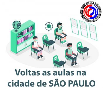 Voltas as aulas na cidade de São Paulo