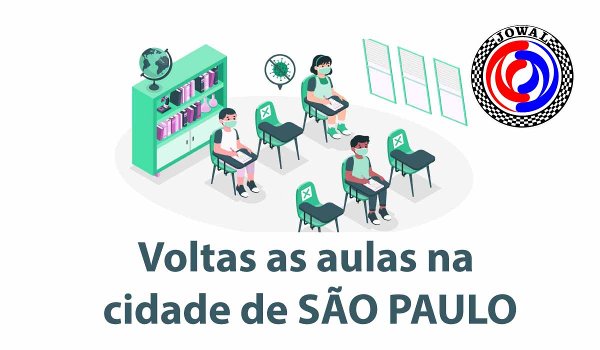 Voltas as aulas na cidade de São Paulo