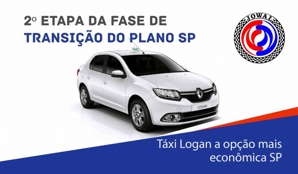 Táxi Logan a opção mais econômica SP