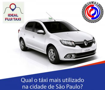 Qual o táxi mais utilizado na cidade de São Paulo?