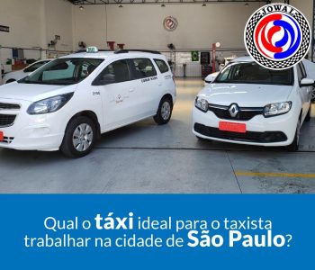 Qual o táxi ideal para o taxista trabalhar na cidade de São Paulo?