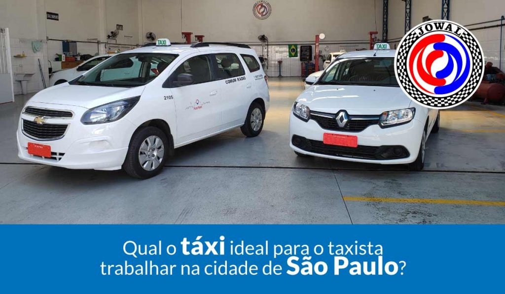 Qual o táxi ideal para o taxista trabalhar na cidade de São Paulo?