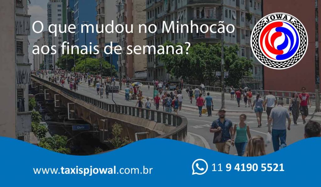 O que mudou no Minhocão aos finais de semana?