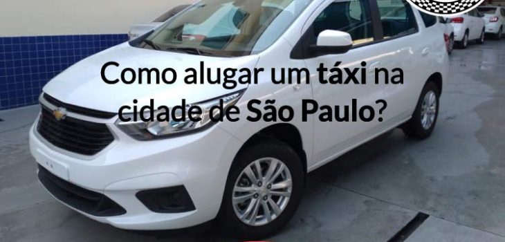 Como alugar um táxi na cidade de São Paulo?