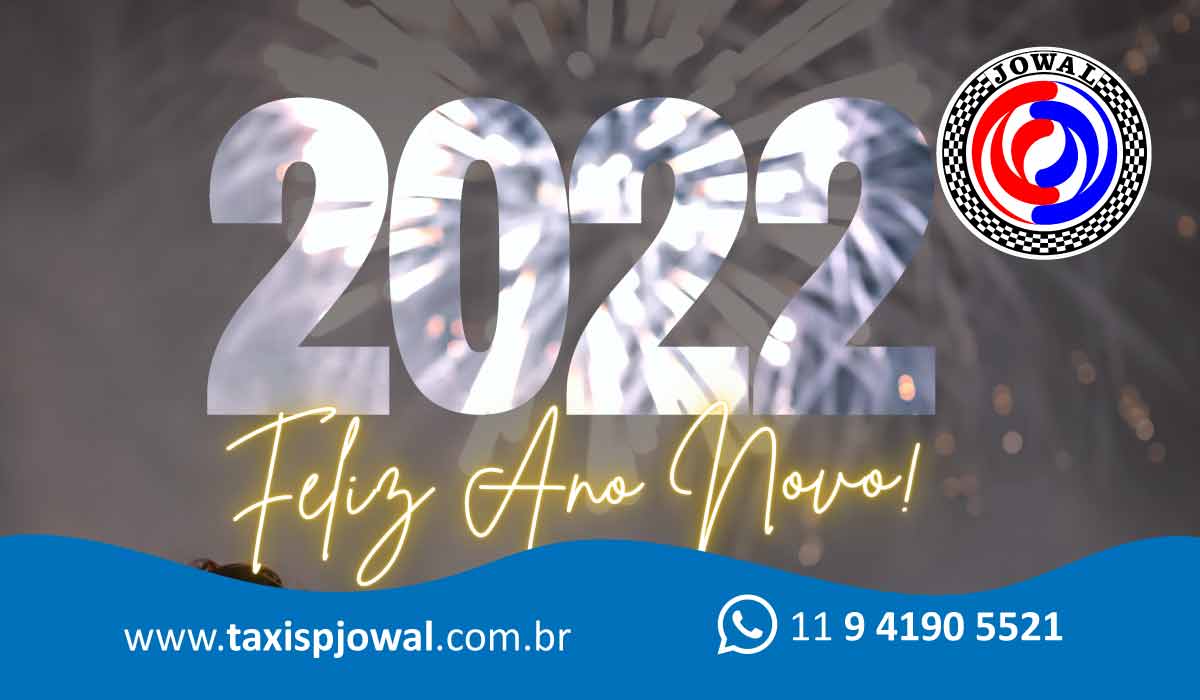 Feliz ano novo! Feliz 2022