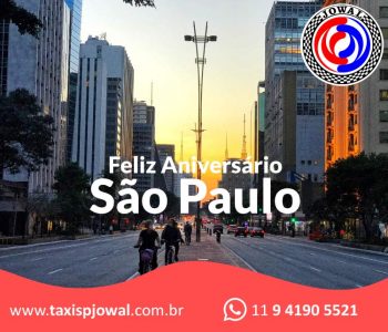 Feliz aniversário São Paulo - 468 anos