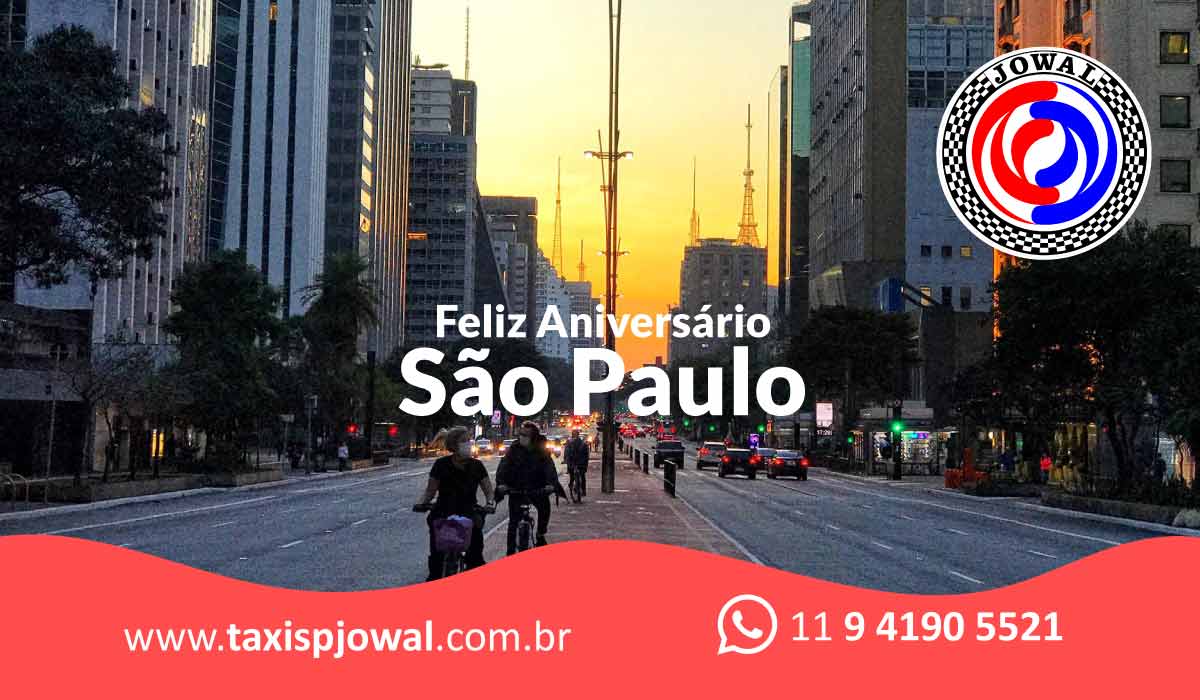 Feliz aniversário São Paulo - 468 anos