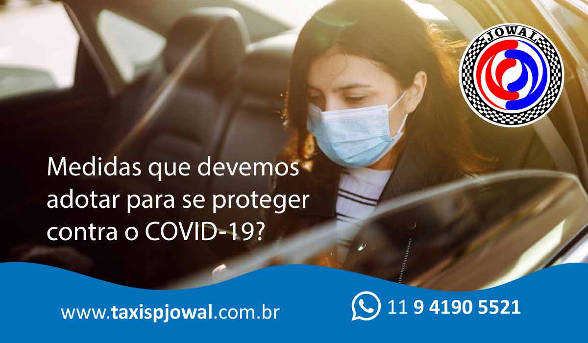 Medidas que devemos adotar para se proteger contra o COVID-19?