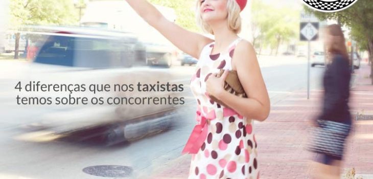 4 diferenças que nos taxistas temos sobre os concorrentes