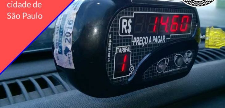 Depois de 7 anos, a tarifa de táxi aumenta na cidade de São Paulo